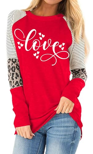 Long Sleeve Valentine's Day Graphic Tees